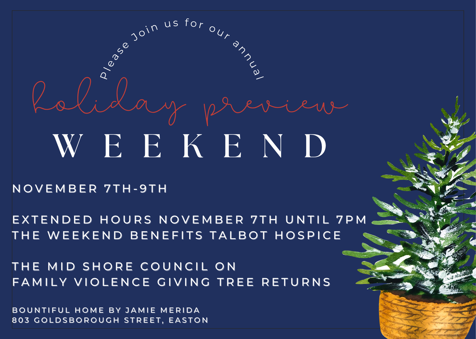 Annual Holiday Preview Weekend Returns to Bountiful